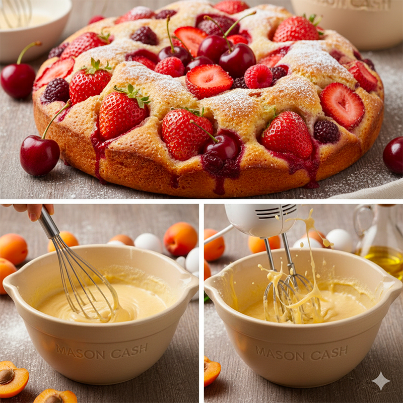 Blesková letní bublanina s ovocem